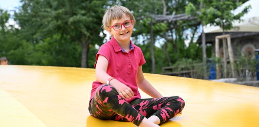 Katka nakonec na škole v přírodě nechyběla