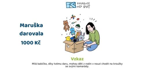 Krabice online jako dárek